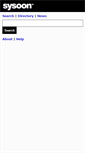 Mobile Screenshot of m.sysoon.com