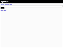 Tablet Screenshot of m.sysoon.com